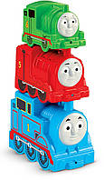 Fisher-Price Томас и его друзья Складывающиеся блоки-паровозики My First Thomas The Train, Stacking Steamies