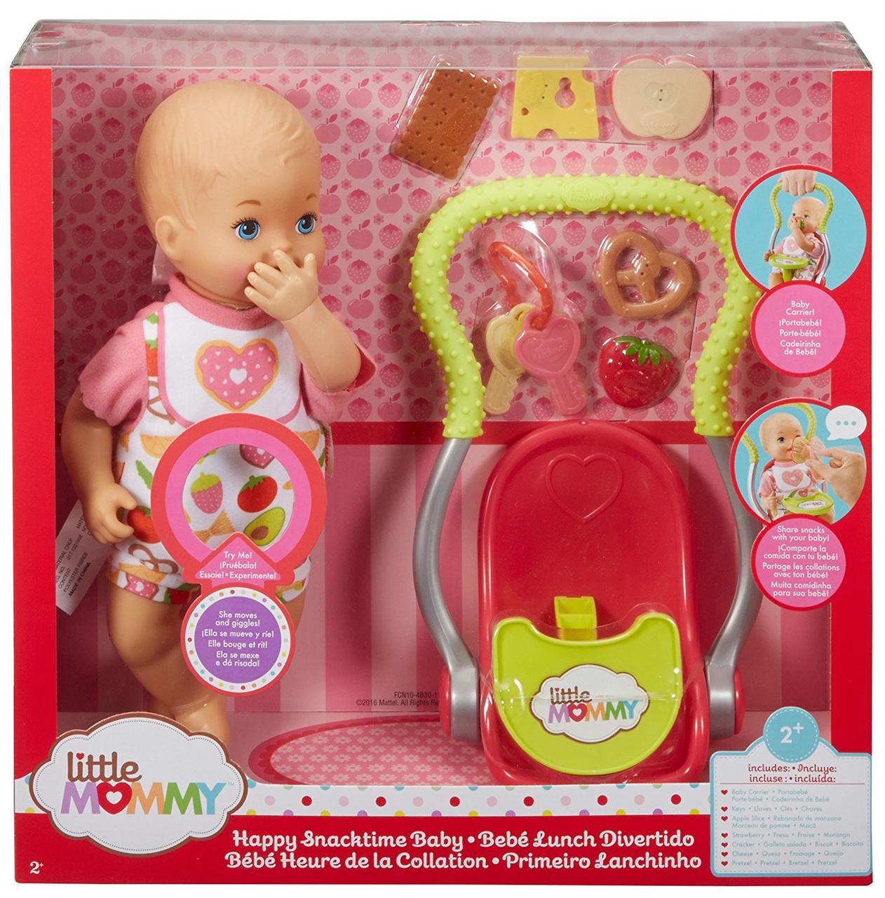 Little Mommy Happy Snacktime Baby