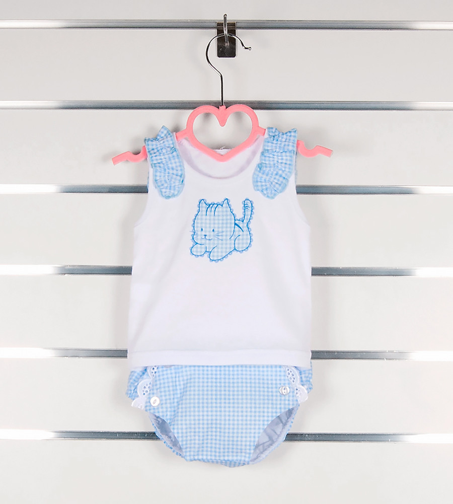Літній комплект дитячого одягу 62 розмір (майка з трусиками на памперс) для дівчат 1-3 місяців