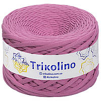 Трикотажная пряжа Trikolino, 7-9 мм., 100 м., Пыльная Роза, нитки для вязания