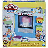 Play-Doh печь духовка Rising Cake Oven Bakery Игровой набор пластилина для приготовления выпечки Kitchen