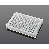 Лабораторна плашка 96 квадратних лунок 0,5 мл тип MagPure® конічне дно, стерильна (5 шт/уп)