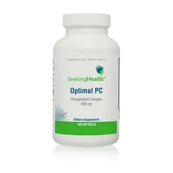 Seeking Health Optimal PC/Фосфатидилхолін із лецитину соняшнику 800 мг. 100 м'яких капсул