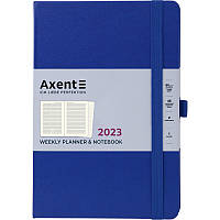 Еженедельник 2023 Axent Prime Strong 8507-23-38-A, 145x210 мм, классический синий