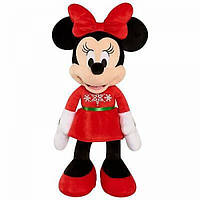 Disney Мягкая игрушка Минни Маус Праздник Рождества плюшевая 56 см Minnie Holiday Christmas Medium 22