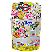 Play-Doh Кухня набор мороженное E8055 Kitchen Creations Rollzies Rolled Ice Cream Set