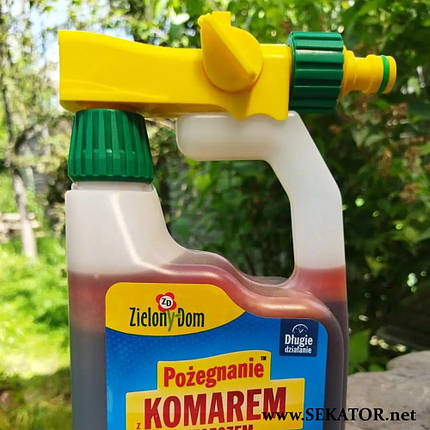 Відлякуваний засіб від комарів та кліщів для газону Zielony dom / Зелений дім, 950 мл, фото 4