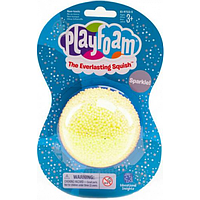 Playfoam Шариковый пластилин с блестками желтый sparkle