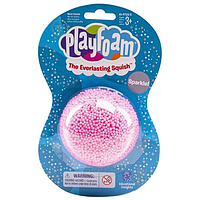 Playfoam Шариковый пластилин с блестками розовый sparkle