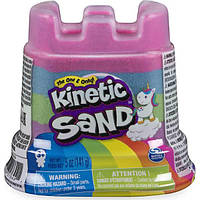 Kinetic Sand Кинетический песок радужный замок 141 грамм 6054549 Rainbow Castle Container