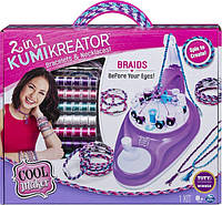 Cool Maker станок 2в1 для плетения цепочек и браслетов дружбы Куми 6053897 KumiKreator Necklace Friendship