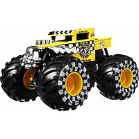 Hot Wheels Monster Jam такси Внедорожник джип старая машина 1:24 Scale GTJ45 Bone Shaker taxi Trucks Vehicle