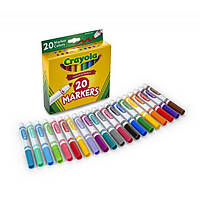 Crayola маркеры фломастеры 20 штук 20 Count Classic Broad Line Markers