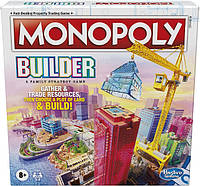 Hasbro Игра настольная Монополия строитель F1696 Builder Board Game Strategy Game Monopoly