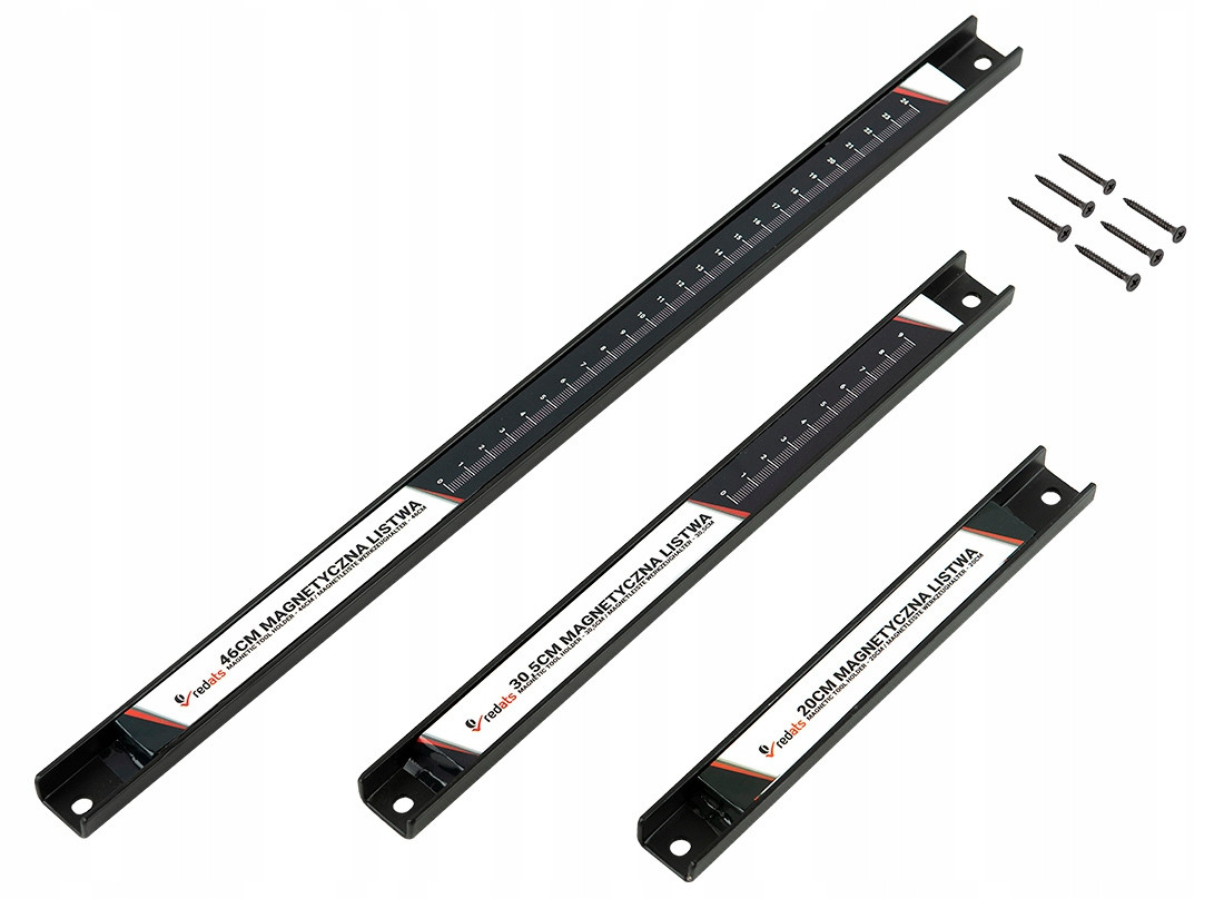 Магнітні тримачі для інструментів 46см 30,5см 20см 3 елементи, фото 1