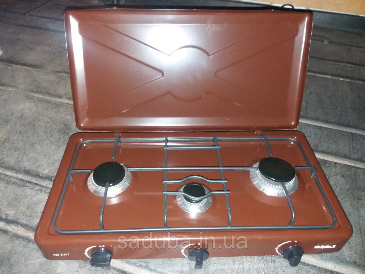 Плита газова 3хкомфоркова NURGAZ виробництва Туреччини ( гарантія якості)