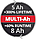 Акумулятор батарея 5 — 8 Ah Multi-Ah Plus Einhell (4511600), фото 5