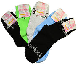 Шкарпетки жіночі стрейчева махра, 12 пар\уп., 300пар\уп.
