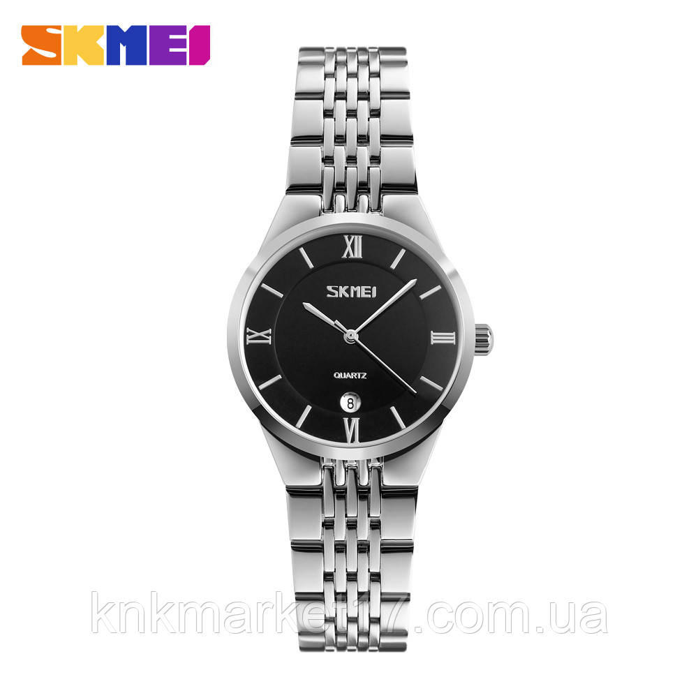 Skmei 9139BKSI-S Black-Silver S, фото 1