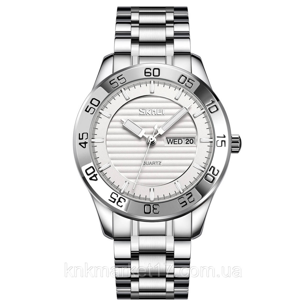 Кварцовий хронограф Skmei 9293SISI Silver-Silver, фото 1