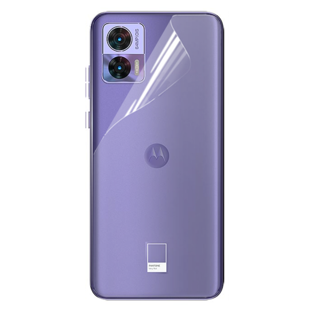Протиударна гідрогелева плівка Hydrogel Film для Motorola Edge 30 Neo на задню панель, Transparent