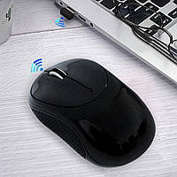 Беспроводная мышка компьютерная Wireless Mouse G-185 Черная, блютуз мышь для ноутбука | бездротова мишка (ZK)