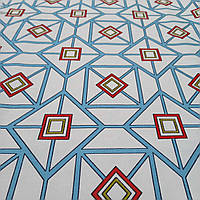 Бавовняна тканина "Акварель" з водонепроникним покриттям (шир. 180 см)