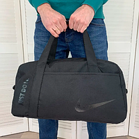 Спортивна сумка Nike, Дорожня сумка через плече найк, Чорна дорожня сумка найк