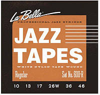 Струны для электрогитары La Bella 600L Jazz Tapes