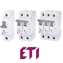 Автоматичний вимикач ETIMAT 6 3p+N C 40А (6kA) ЕТІ, фото 3