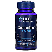 Витамины и минералы Life Extension Sea-Iodine 1000 mcg, 60 вегакапсул