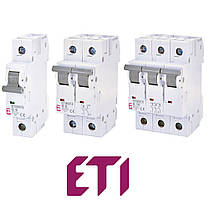 Автоматичний вимикач ETIMAT 6 3p C 1,6A (6kA) ЕТІ, фото 3