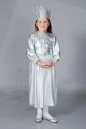 Карнавальний костюм Снігова королева 32-34 р., фото 2