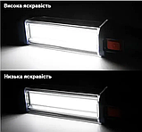 Ліхтарик Bailong BL 821+ з магнітом COB 18650 battery usb charge, фото 5