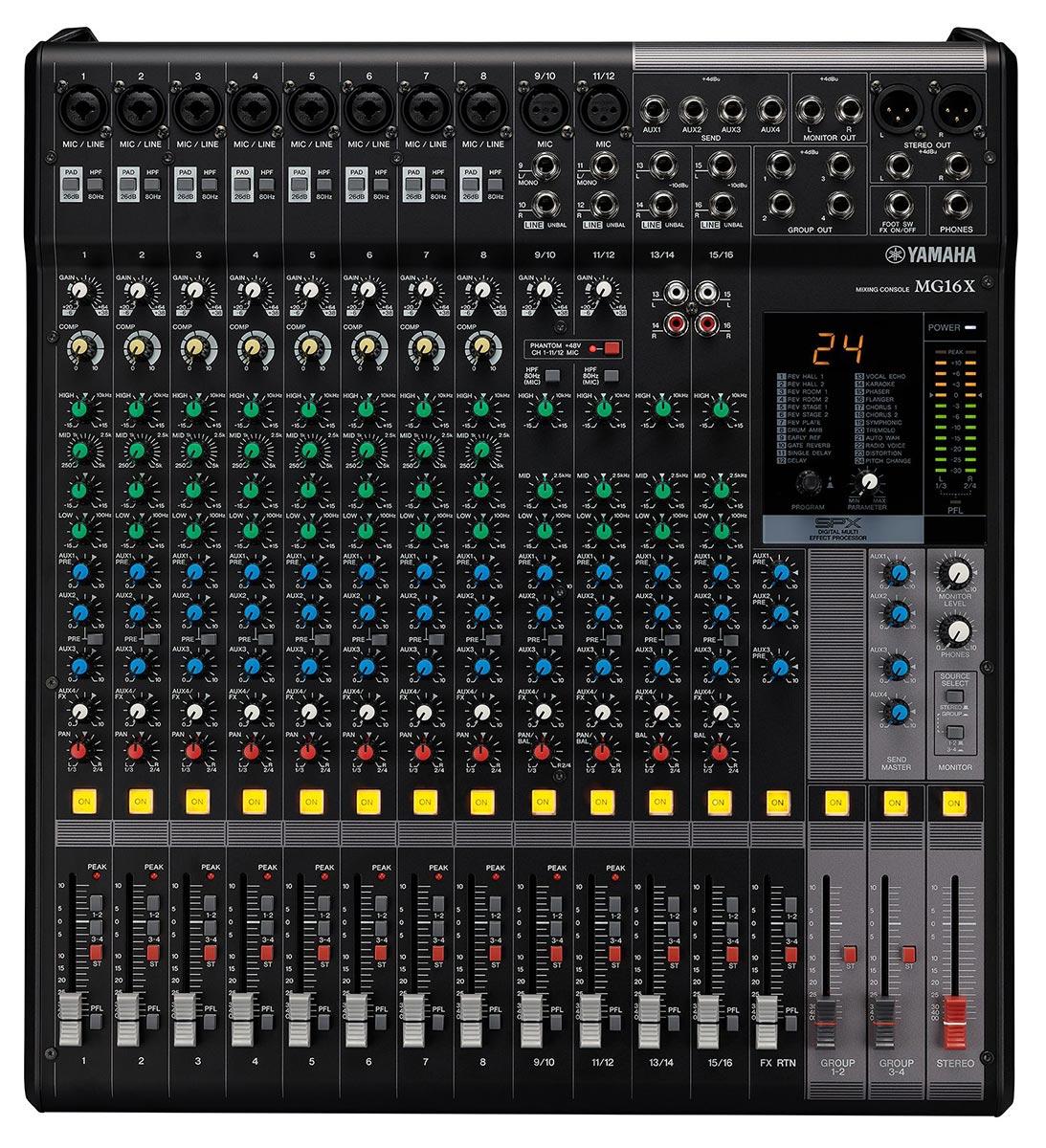 Мікшерний пульт Yamaha MG16X, фото 1