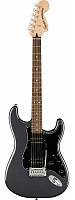 Электрогитара Squier by Fender Affinity Series Stratocaster HH LR Charcoal Frost Metallic
