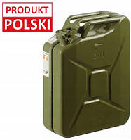 Канистра металлическая 20л GELG толщина металла 0.8 мм. Объем 20 л. Производитель: Польша