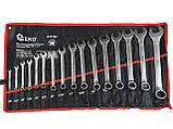 Набір ключів комбінованих дюймових 16 шт. 1/4 "-1,1 / 4" Geko G11152, фото 2