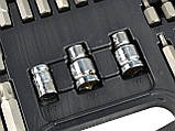 Набір шестигранних ключів TORX, SPLINE, RIBE 75 шт., фото 4
