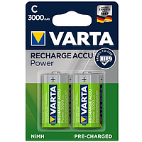 Аккумулятор VARTA Ni-Mh R14 3000mAh 2шт