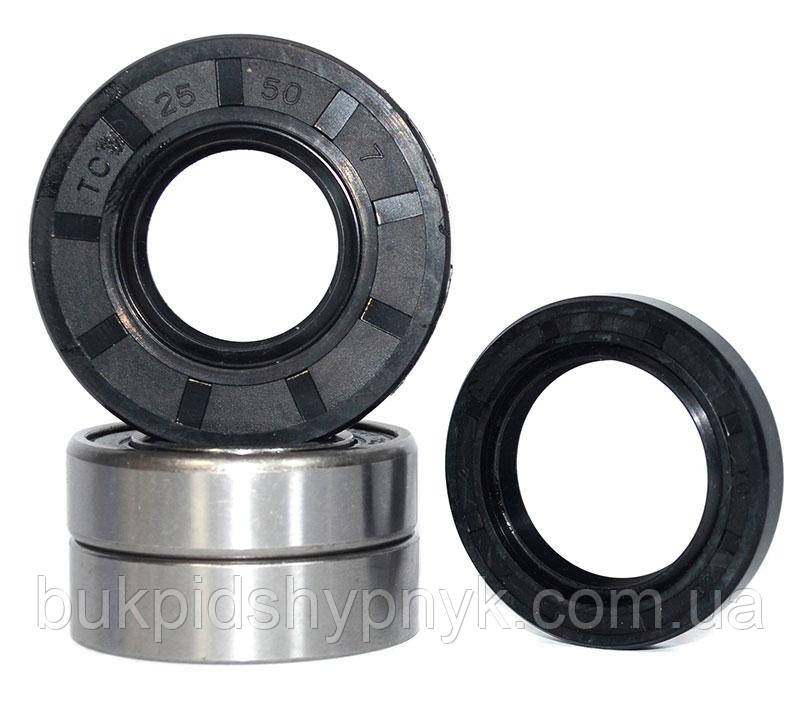 Комплект на мотоцикл GEON TERRAX 250 NACHI 6004 2RS (180104) (2 шт), сальники - 25х50х7 та