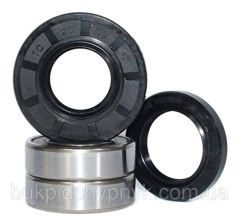 Комплект на мотоцикл GEON TERRAX 250 ZKL 6004 2RS (180104) (2 шт), сальники - 25х50х7 та 28x42x7