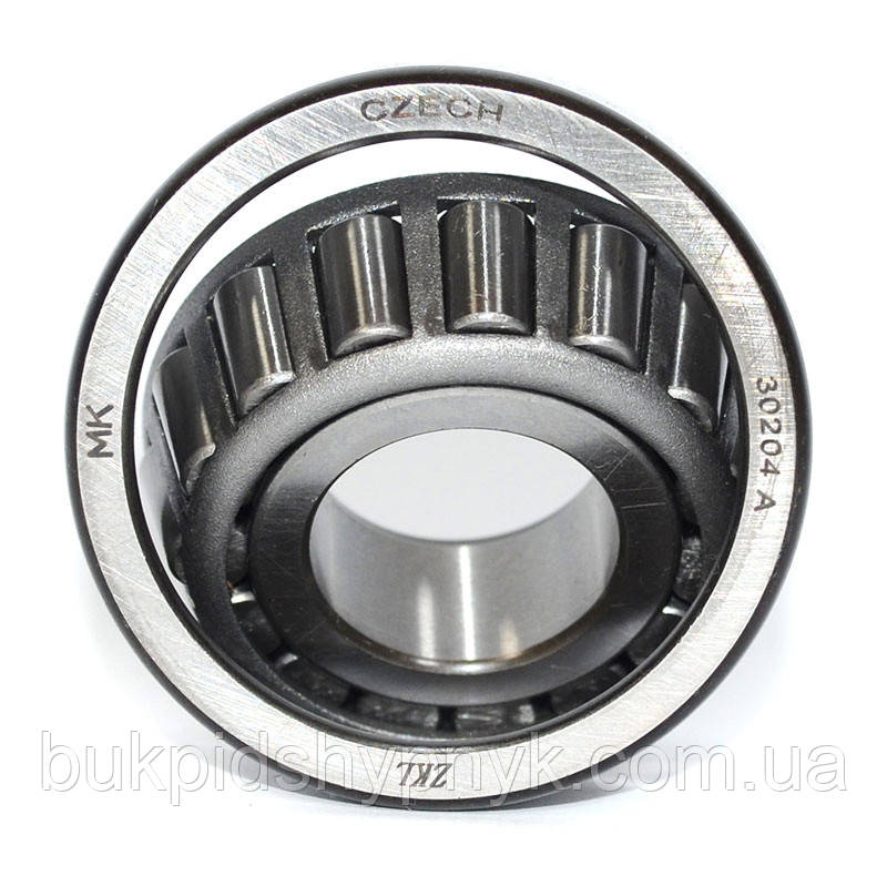 Підшипник задньої маточини Заз 1102, 1103 Таврія Славута ZKL 30204 (7204) (20x47x15.25), фото 1