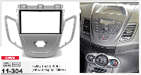 Рамка переходная Carav 11-304 Ford Fiesta 2008+ without display Silver 2DIN