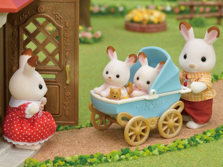 Купить Игровой набор Sylvanian Families Шоколадные Кролики-двойняшки на ...
