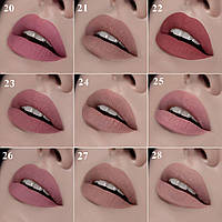 Рідка матова помада для губ Relouis Nude Matte Complimenti 26 тон