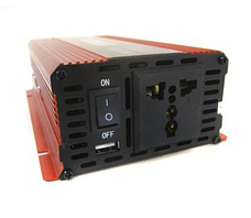 Перетворювач постійного струму UKC 12V-220V 1000W LCD KC-1000D інвертор для автомобіля 12В-220В, фото 3