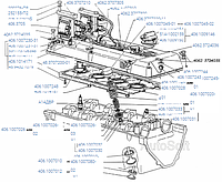 Седло клапана Газель,Волга дв.406,405 выпускное (пр-во Европа) 406.1007080