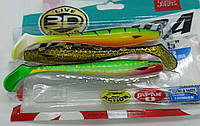 Силиконовая приманка Lucky John KUBIRA SWIM SHAD 3D LJ Pro Series 5 " 3 шт. 140420-Mix22