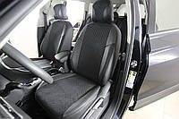 Авточехлы Volkswagen Polo IV 2002-2009 Hatchback Цельный диван (Экокожа + Антара) Чехлы в салон